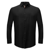 Power Move Button-Up Shirt BLACK